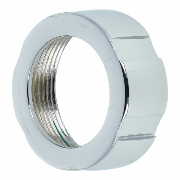 Krümmermutter, Überwurfmutter verchromt (Ø30), AWO-T